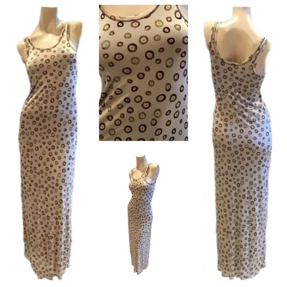 Jean Paul Gaultier Cream Maxi Dress - Picture 2 of 7